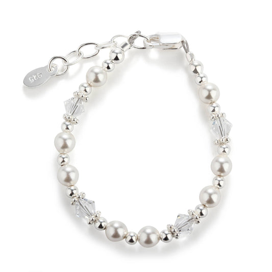 Hope | Sterling Silver | Pearl Bracelet