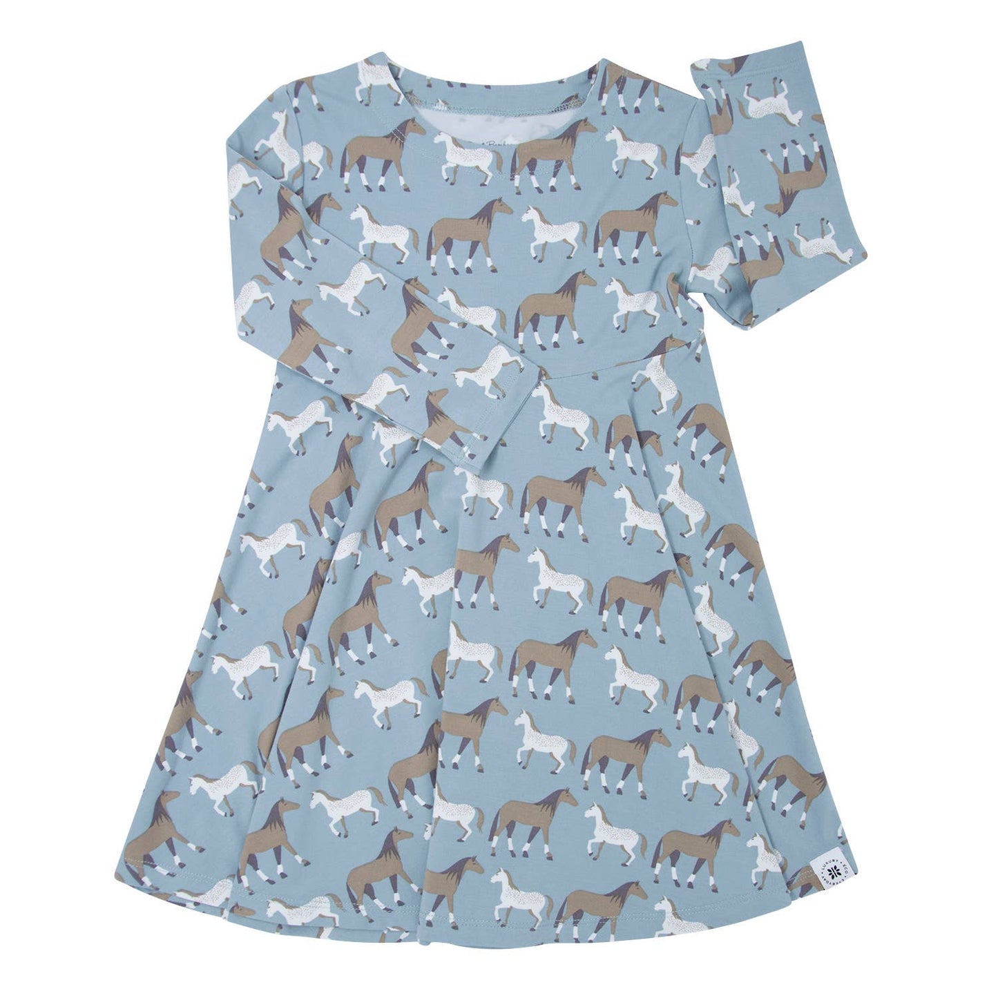 Swirly Girl Dress - Ponies Please