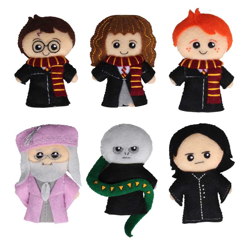 Harry Potter Felt by Deborah Wilding