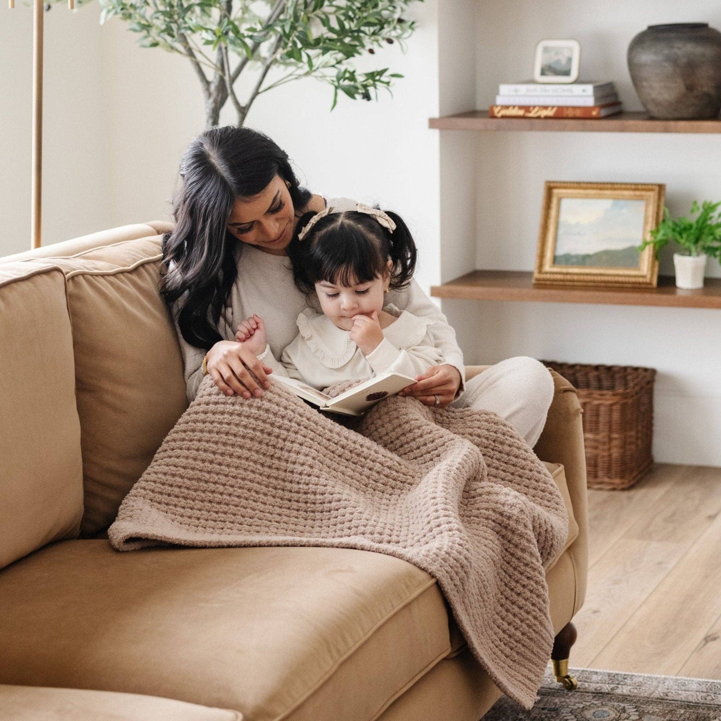 Waffle Knit | Receiving | Blanket