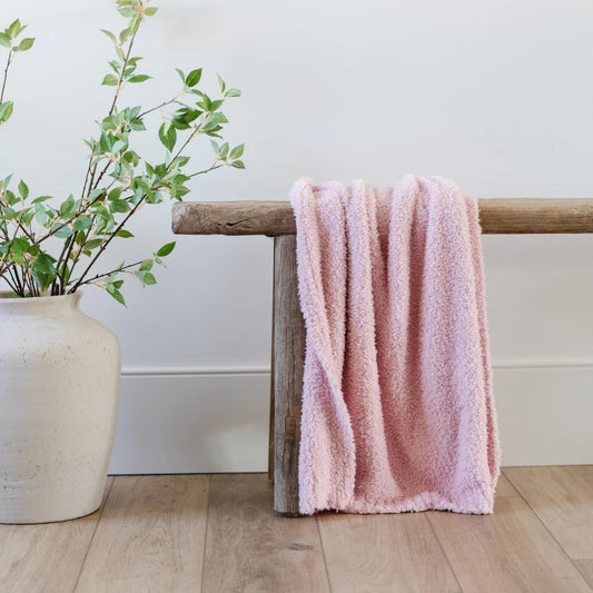 Saranoni Bamboni Toddler Blanket - Light Pink