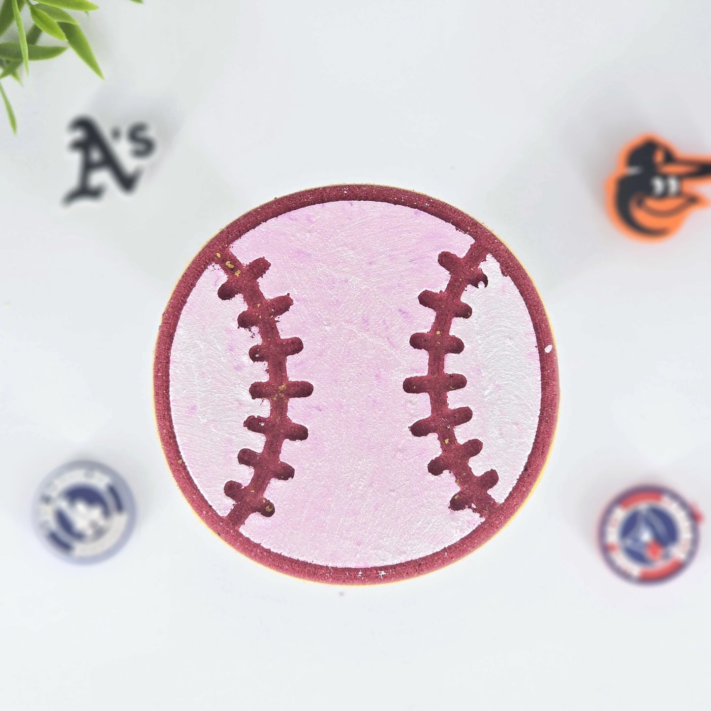 Baseball | Bath Bomb with shoe charm