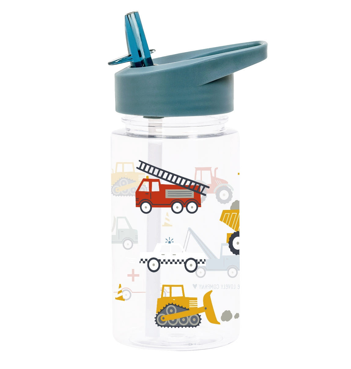 Vehicles Kids Water Bottle