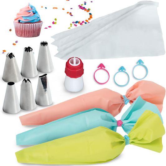 BAKETIVITY Frosting Kit for Decorating - Double Color Couple