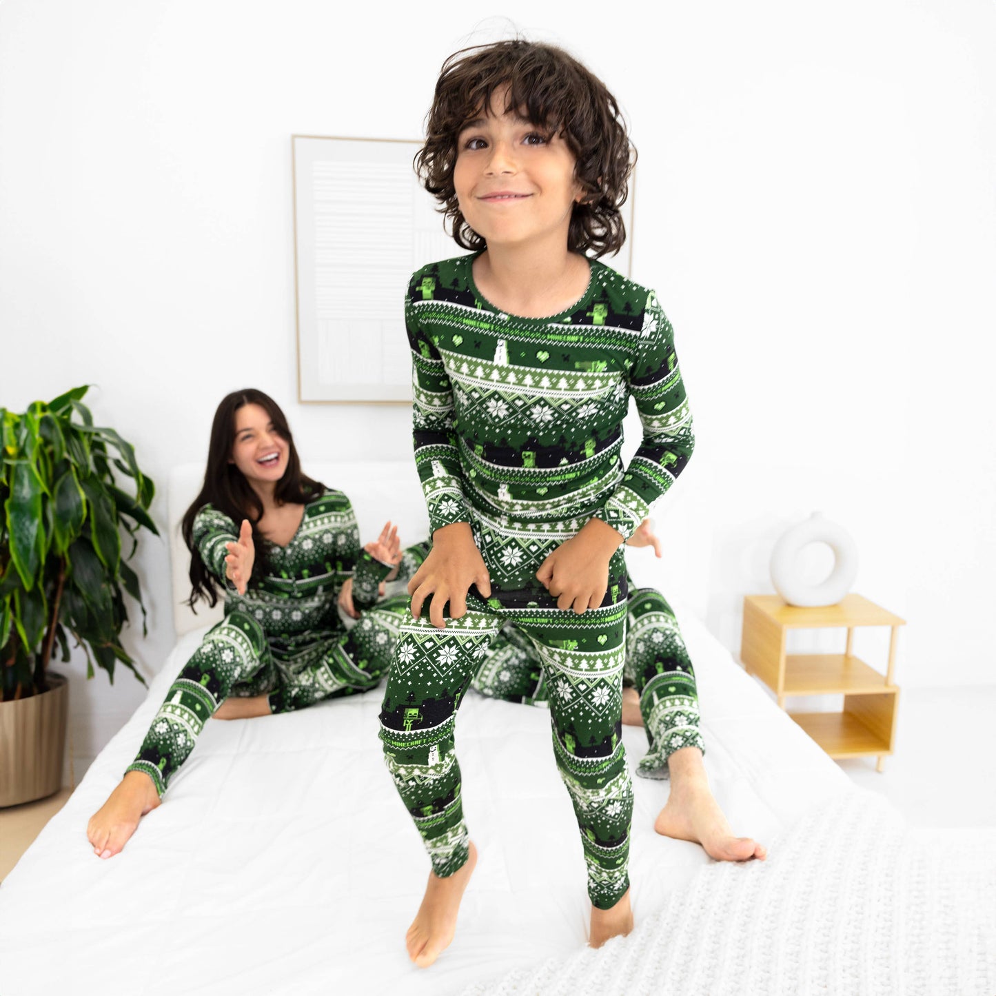 Minecraft Christmas | Bamboo 2pc Pajama Set
