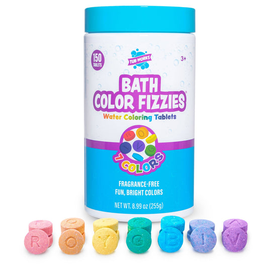 Tub Works® Bath Color Fizzies™- 150 Count