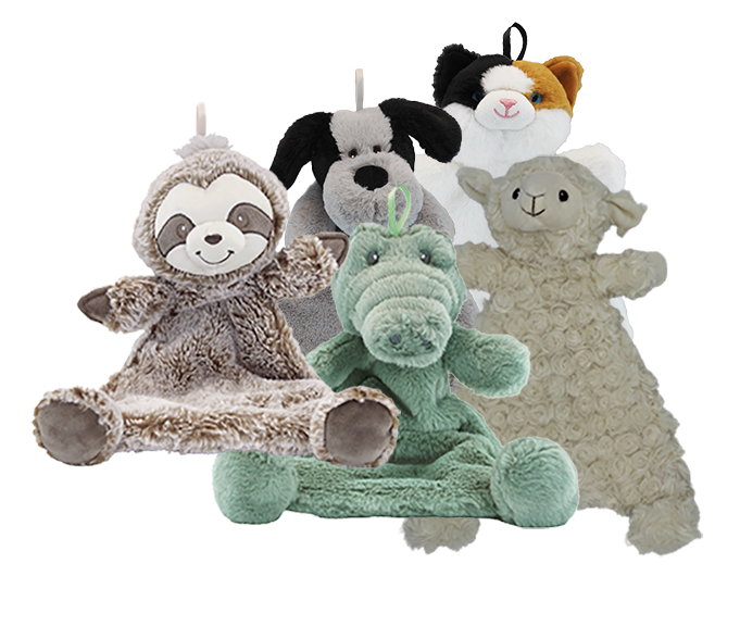 Crinkle Cuddler-Sensory Plush Lamb