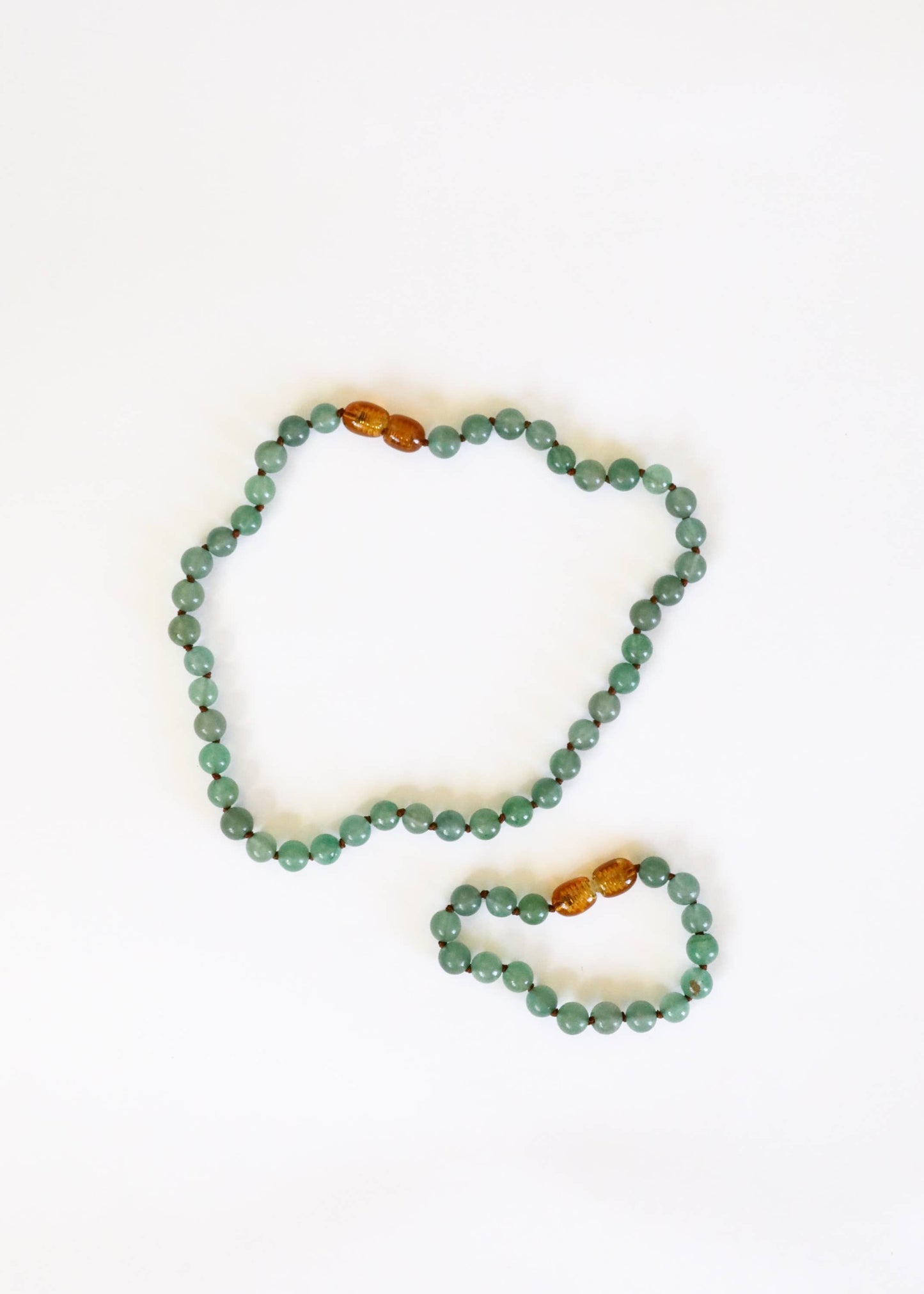 Pure Gemstone + Aventurine || Beaded Necklace