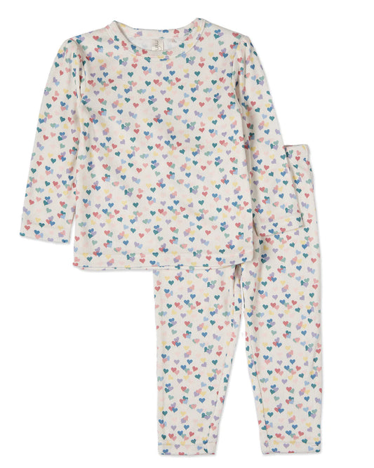 Candied Hearts 2pc Pajama Set