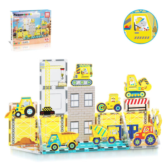 PicassoTiles 26 Piece (Magnetic Construction) Set