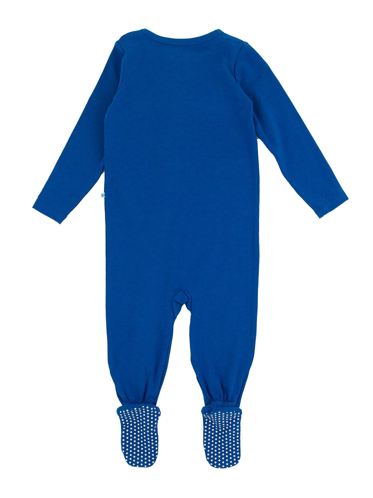 Baby Boys Starry Night Blue Modal Footed One Piece Pajama