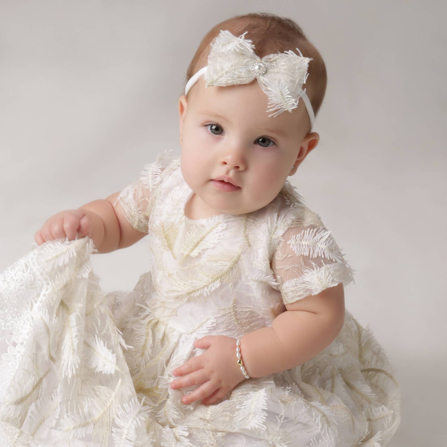 Girls 14K Gold-Plated Pearl Baby & Children's Bracelet