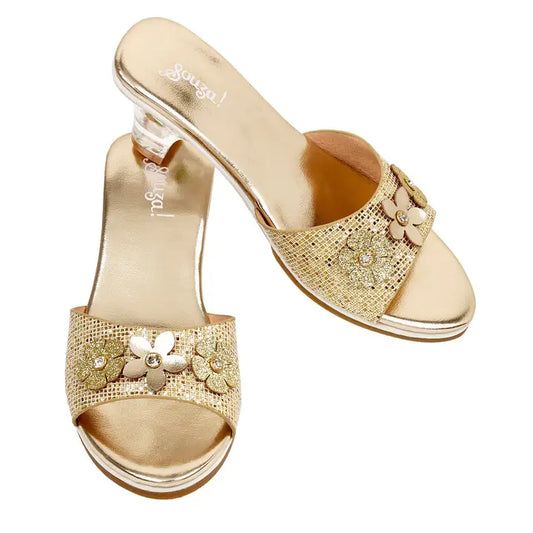 Gold | High Heel Slipper