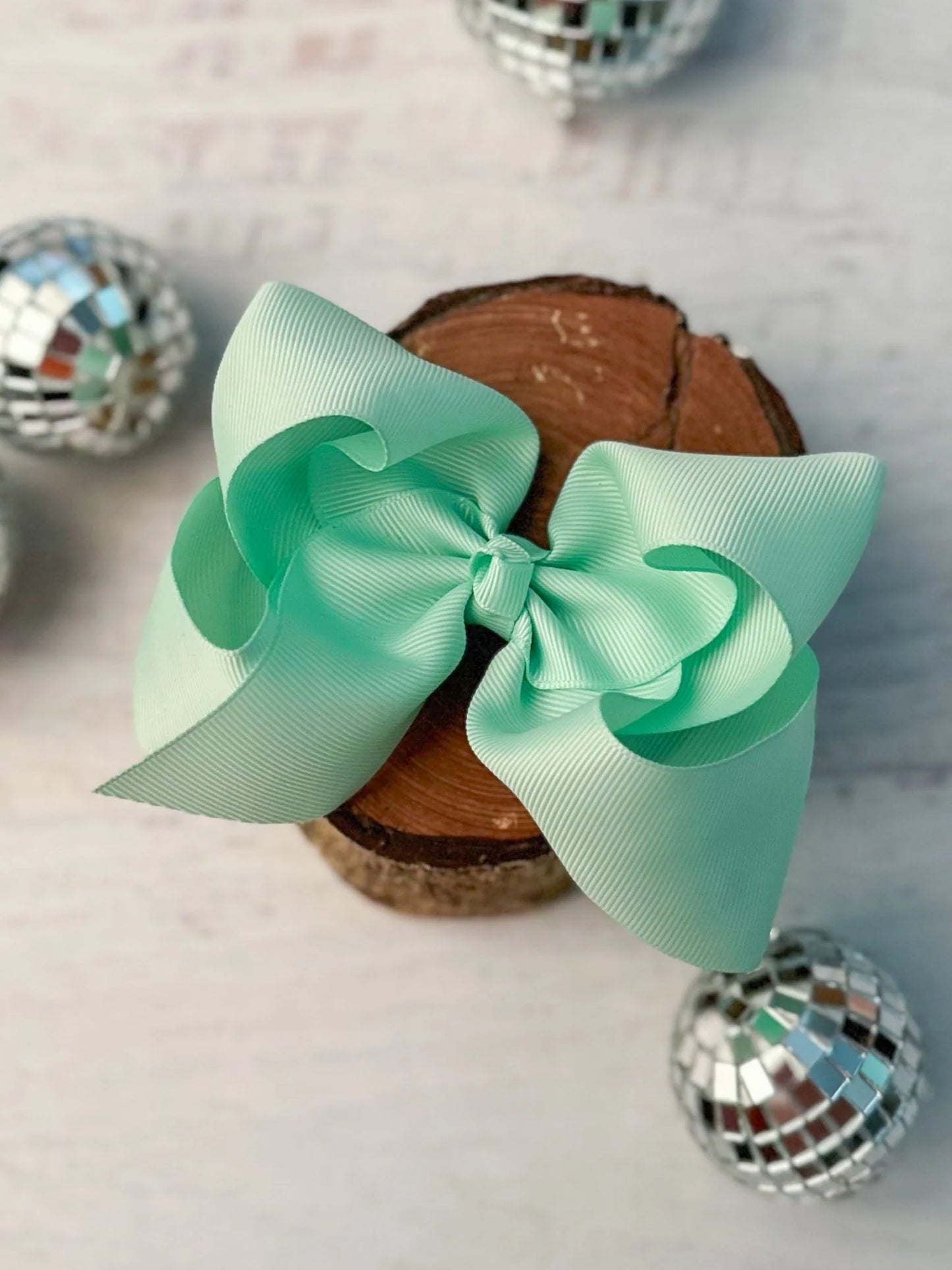 4.5" Classic | Grosgrain Hair Bow | Alligator Clip