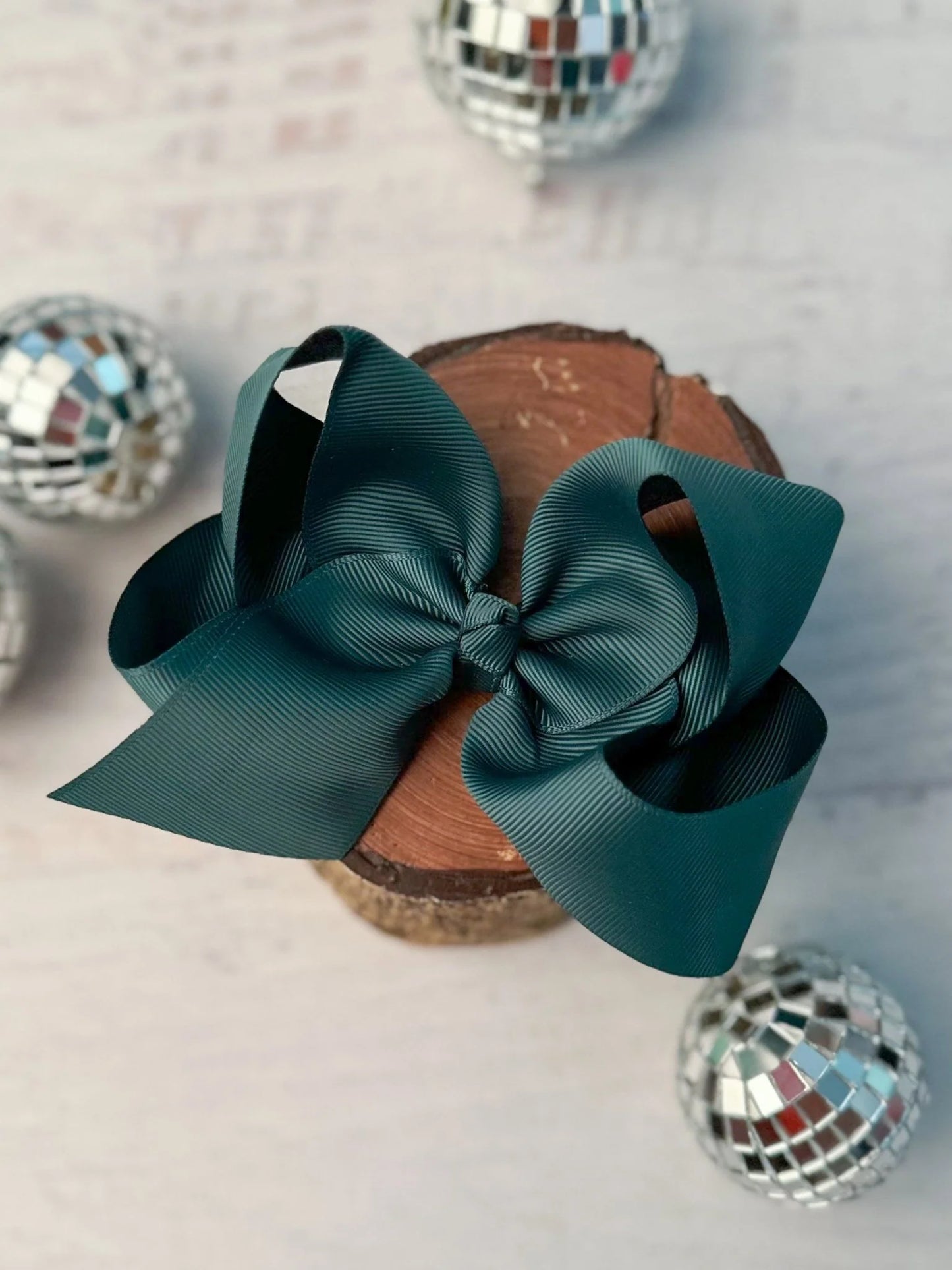 Classic Grosgrain Hair Bow Clip| 4.5"
