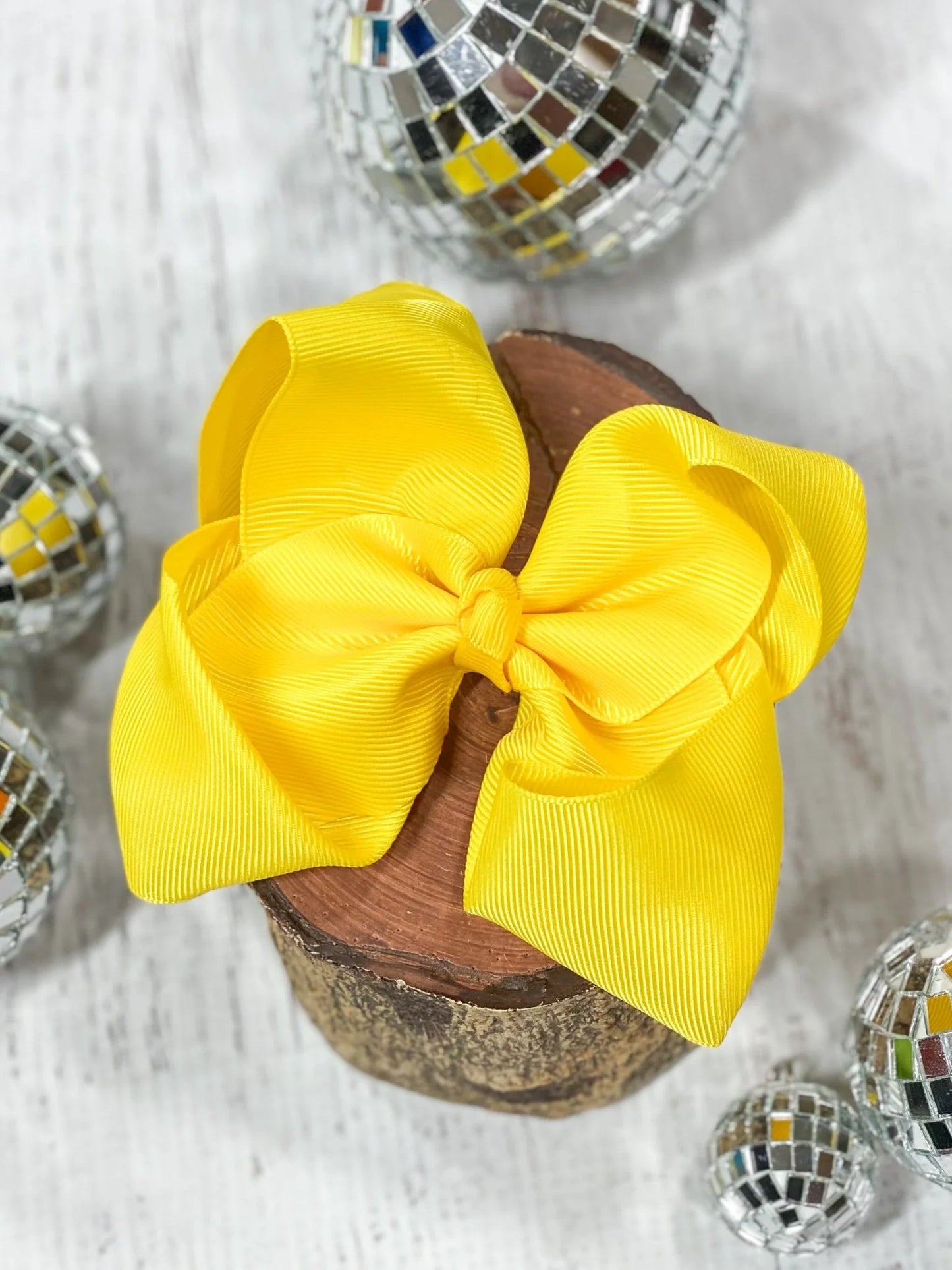 Classic Grosgrain Hair Bow Clip| 4.5"