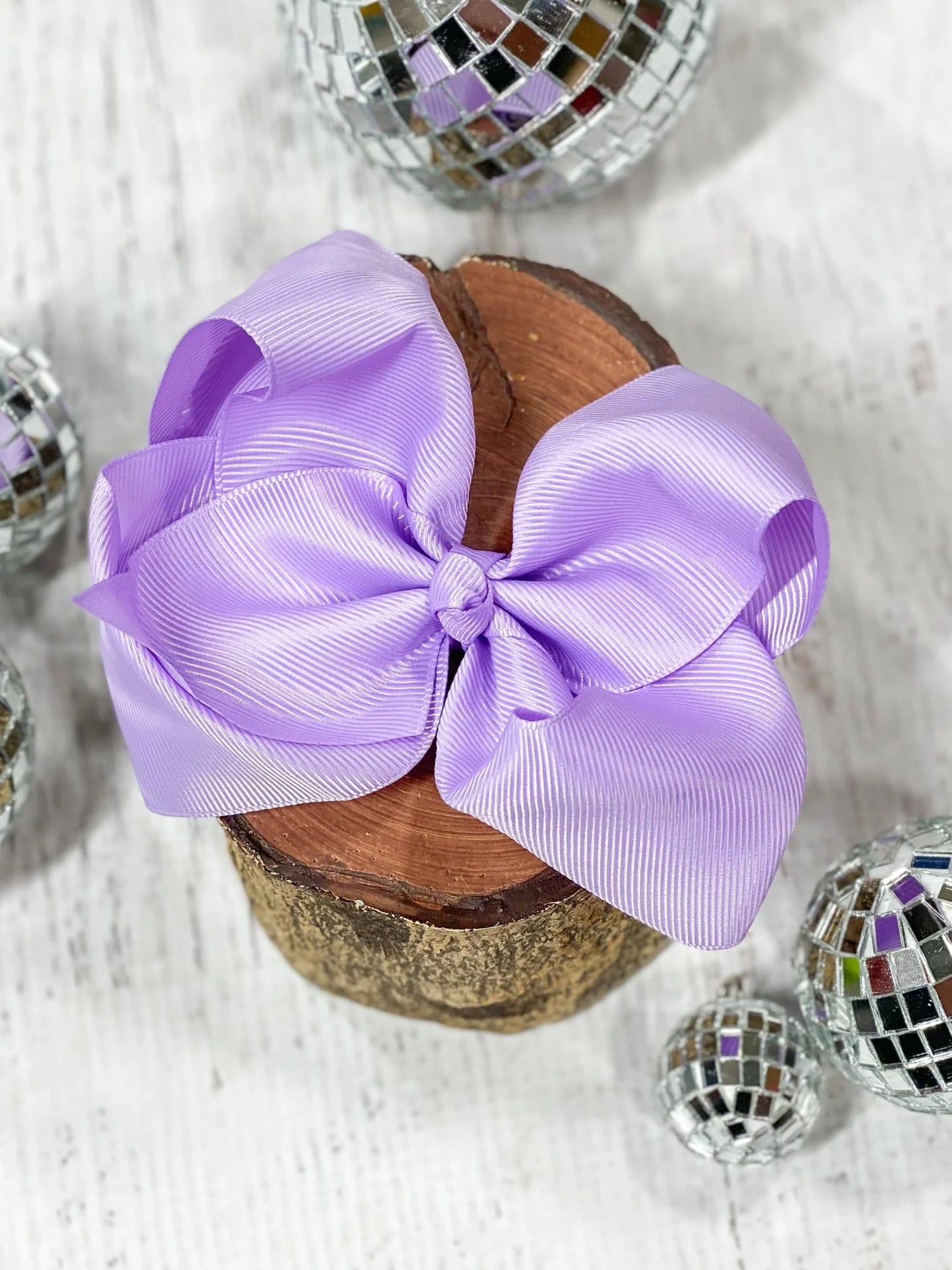 Classic Grosgrain Hair Bow Clip| 4.5"