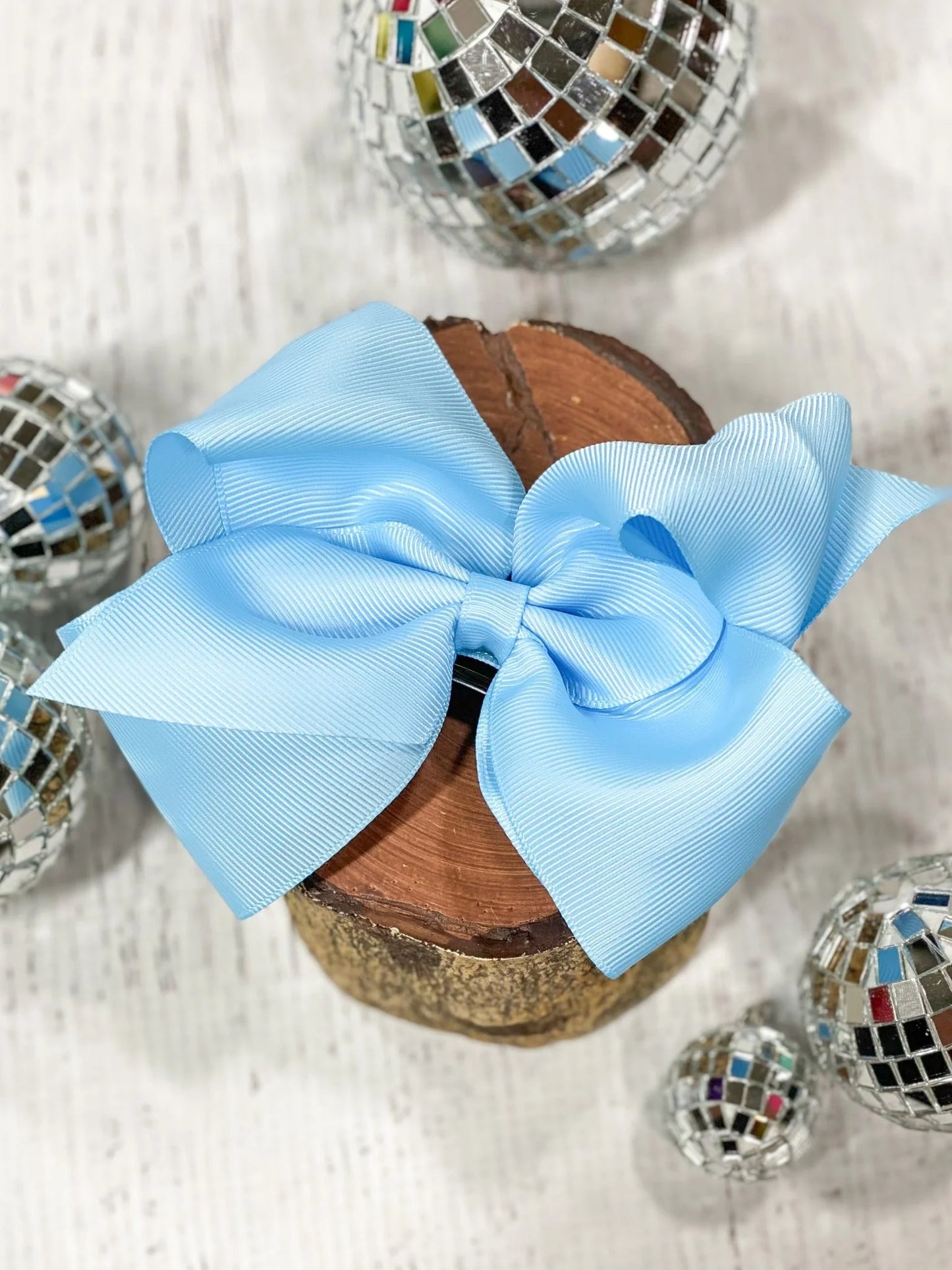 Classic Grosgrain Hair Bow Clip| 4.5"