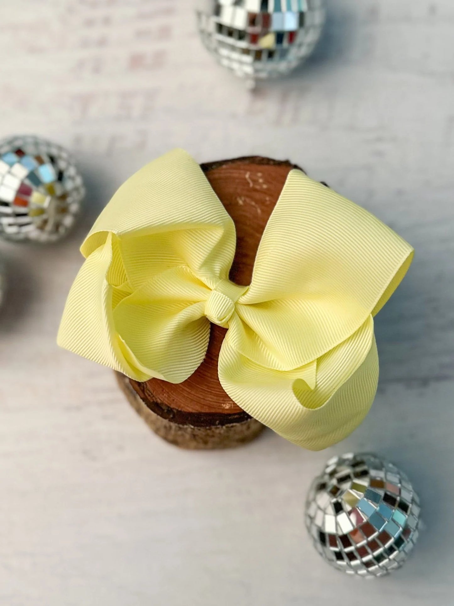 Classic Grosgrain Hair Bow Clip| 4.5"