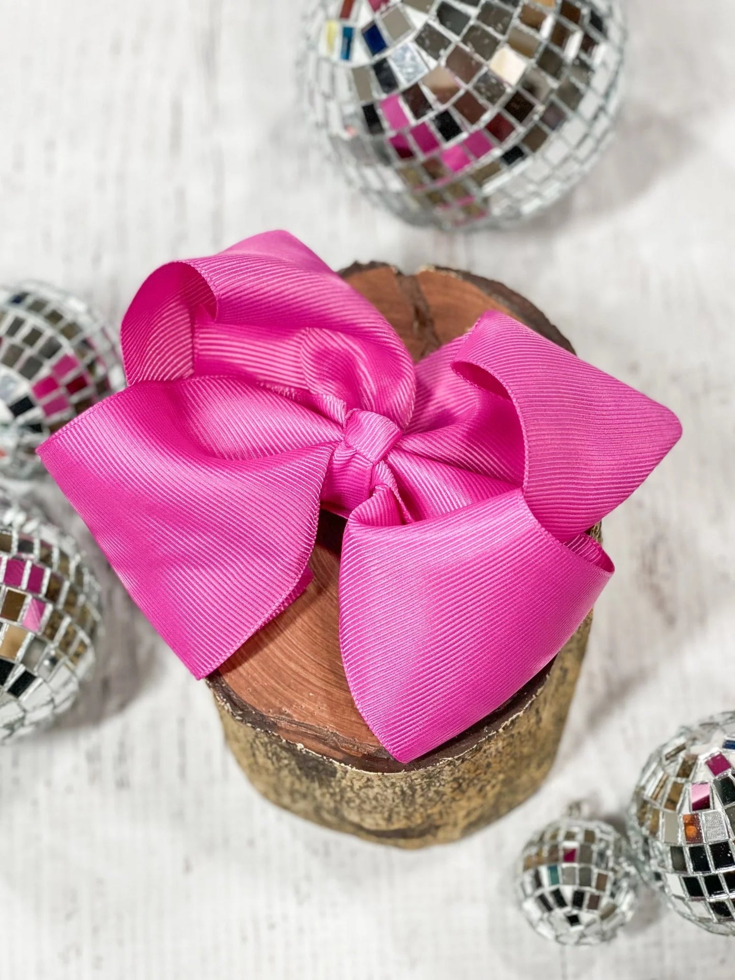 Classic Grosgrain Hair Bow Clip| 4.5"