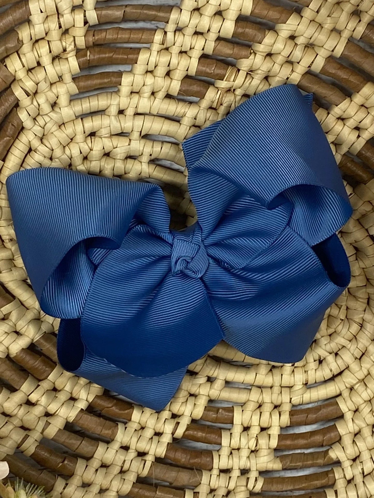 Classic Grosgrain Hair Bow Clip| 4.5"