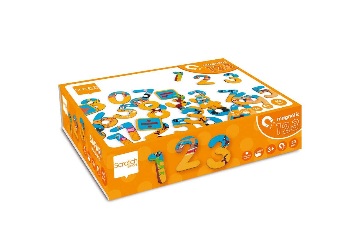 Scratch - Magnets 123 SAFARI