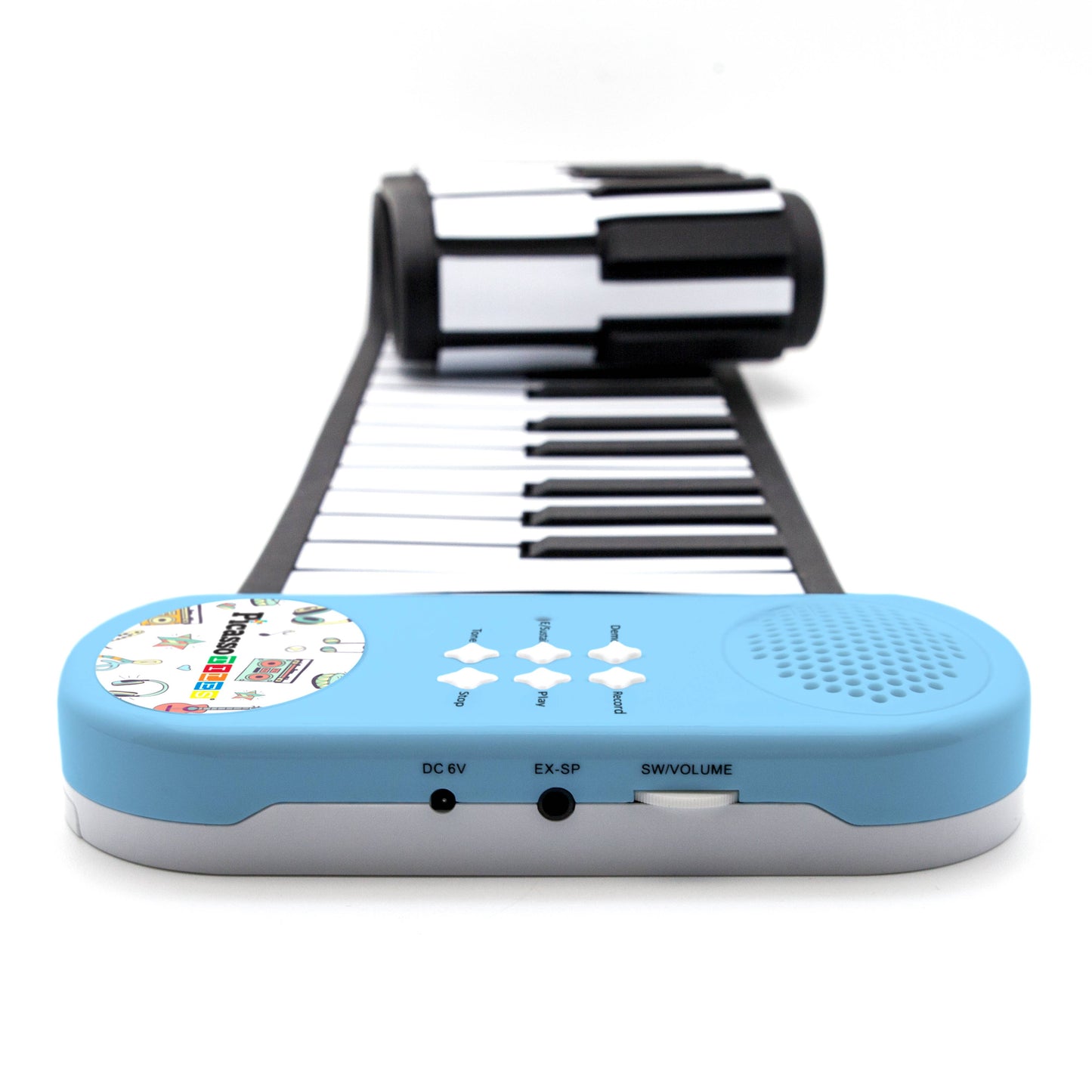 49 Key Colorful Roll-Up Keyboard