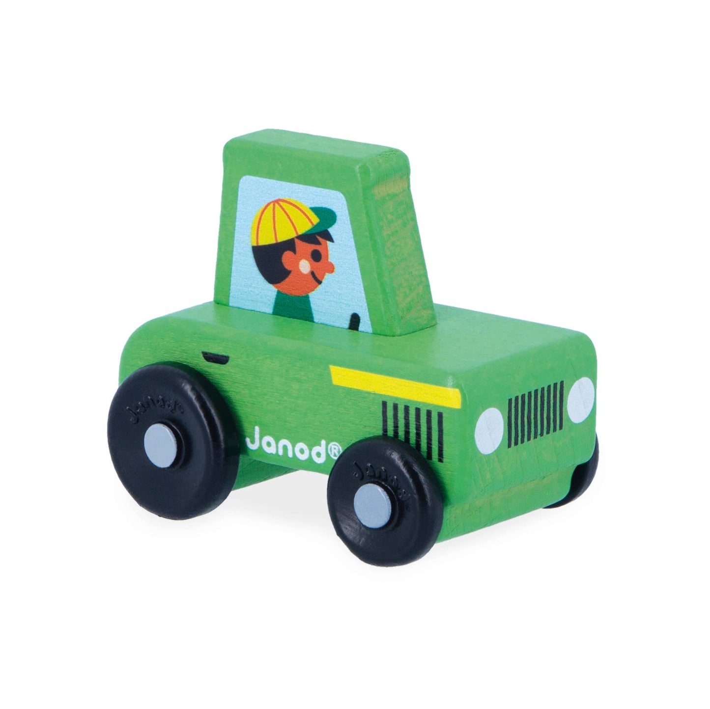 Crossroads Countryside Green Tractor Display x4