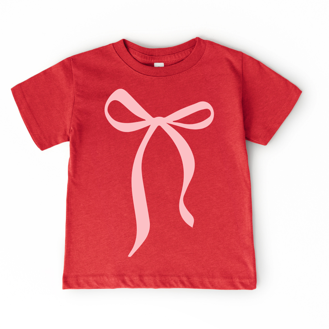 Pink Bow Kids/Infant Valentines T-shirt
