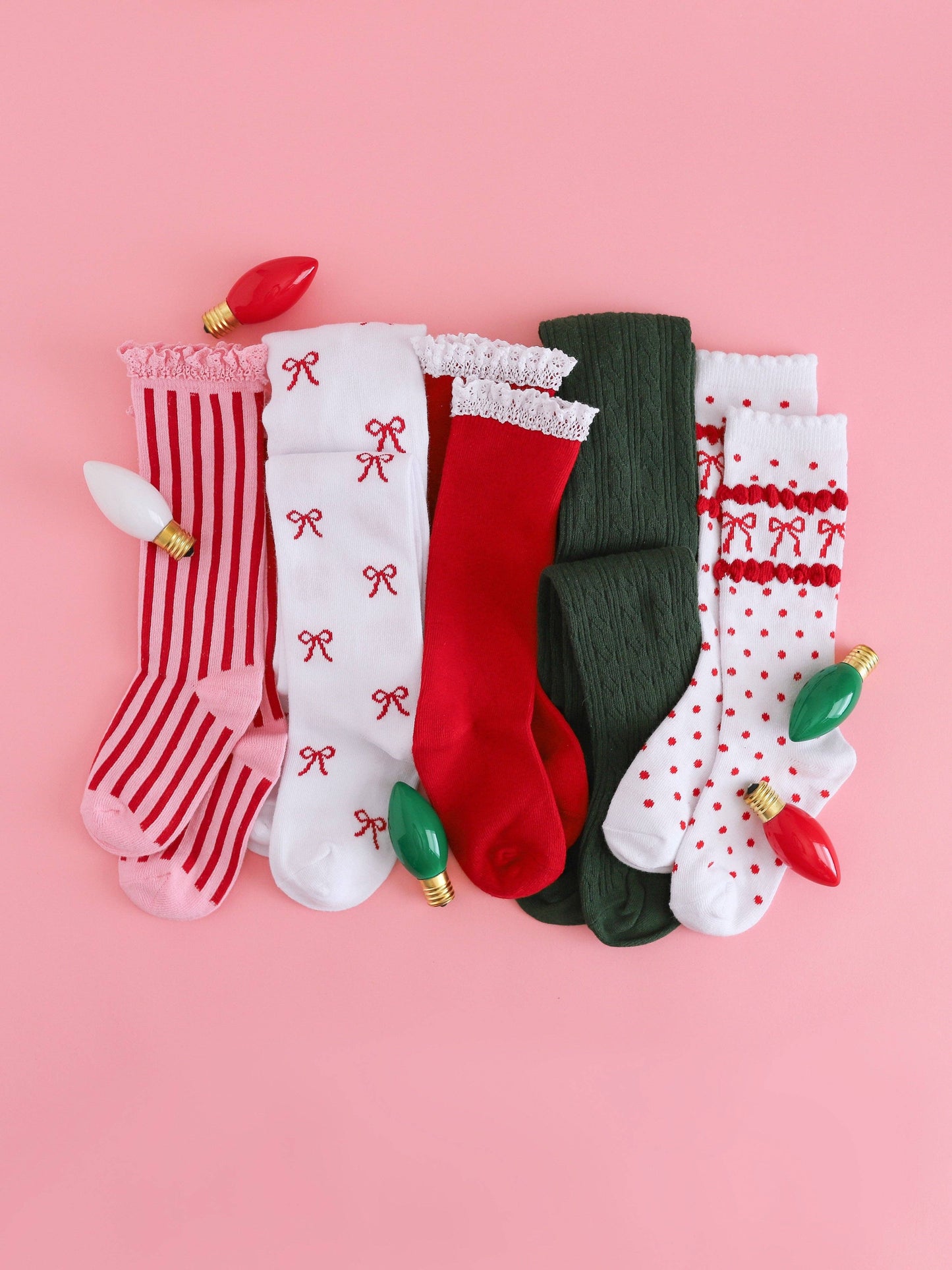 Bow | Knit Tights