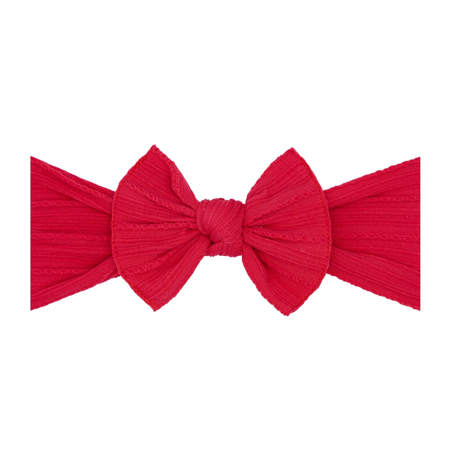 Cable Knit Classic Knot | soft nylon headband