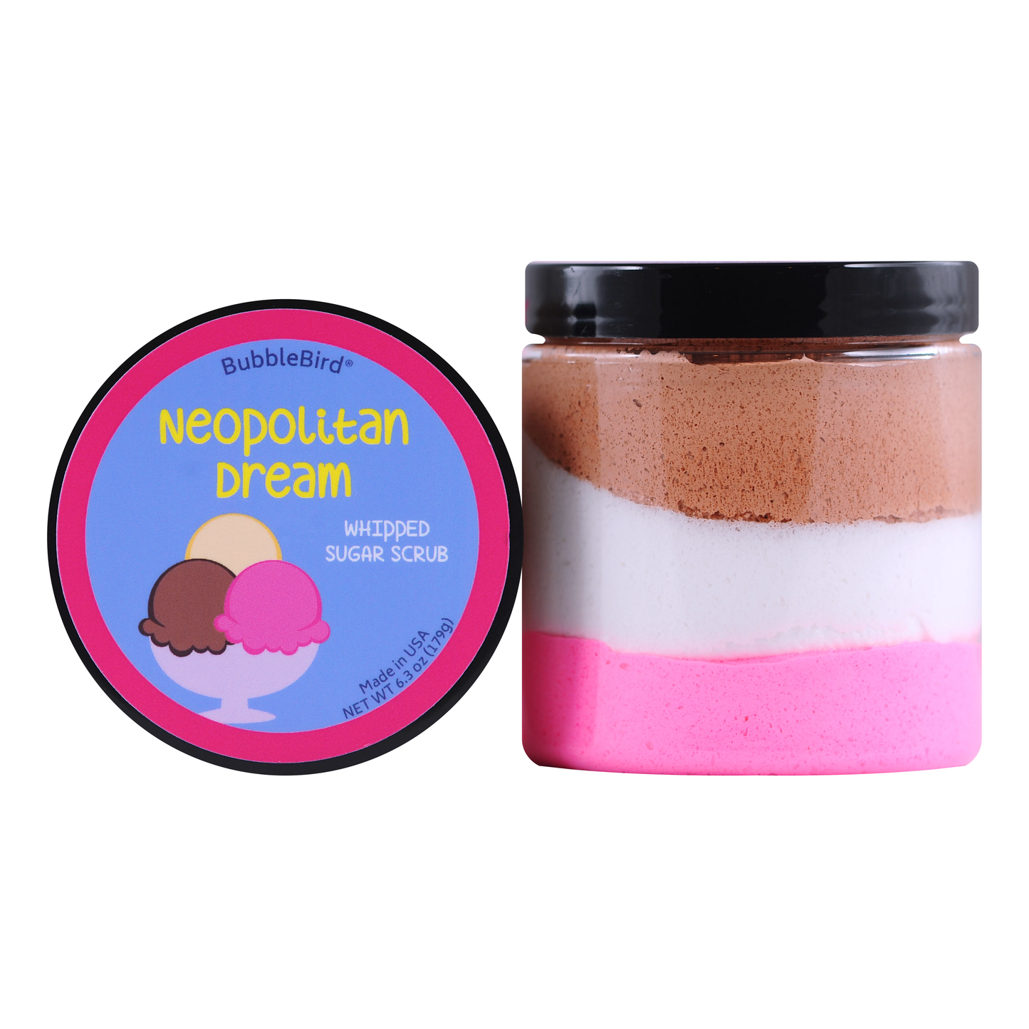 Whipped Sugar Scrubs