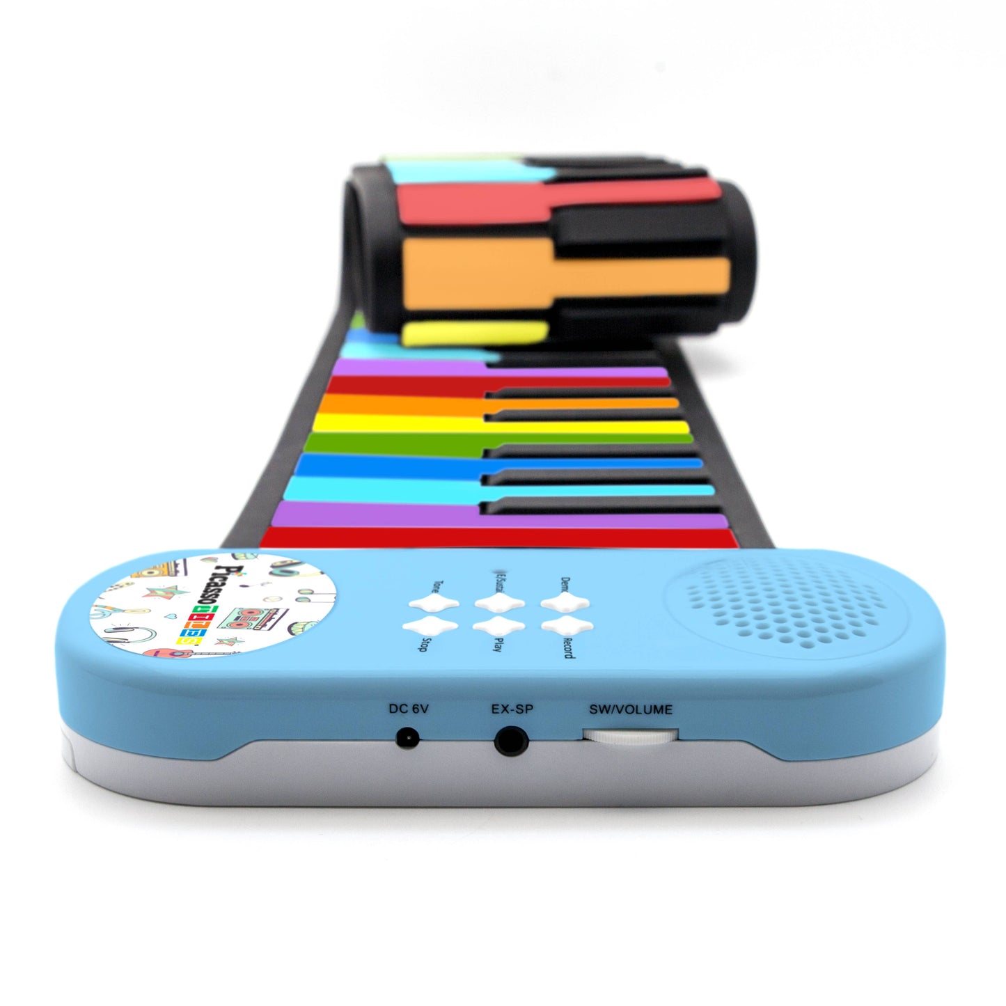 49 Key Colorful Roll-Up Keyboard