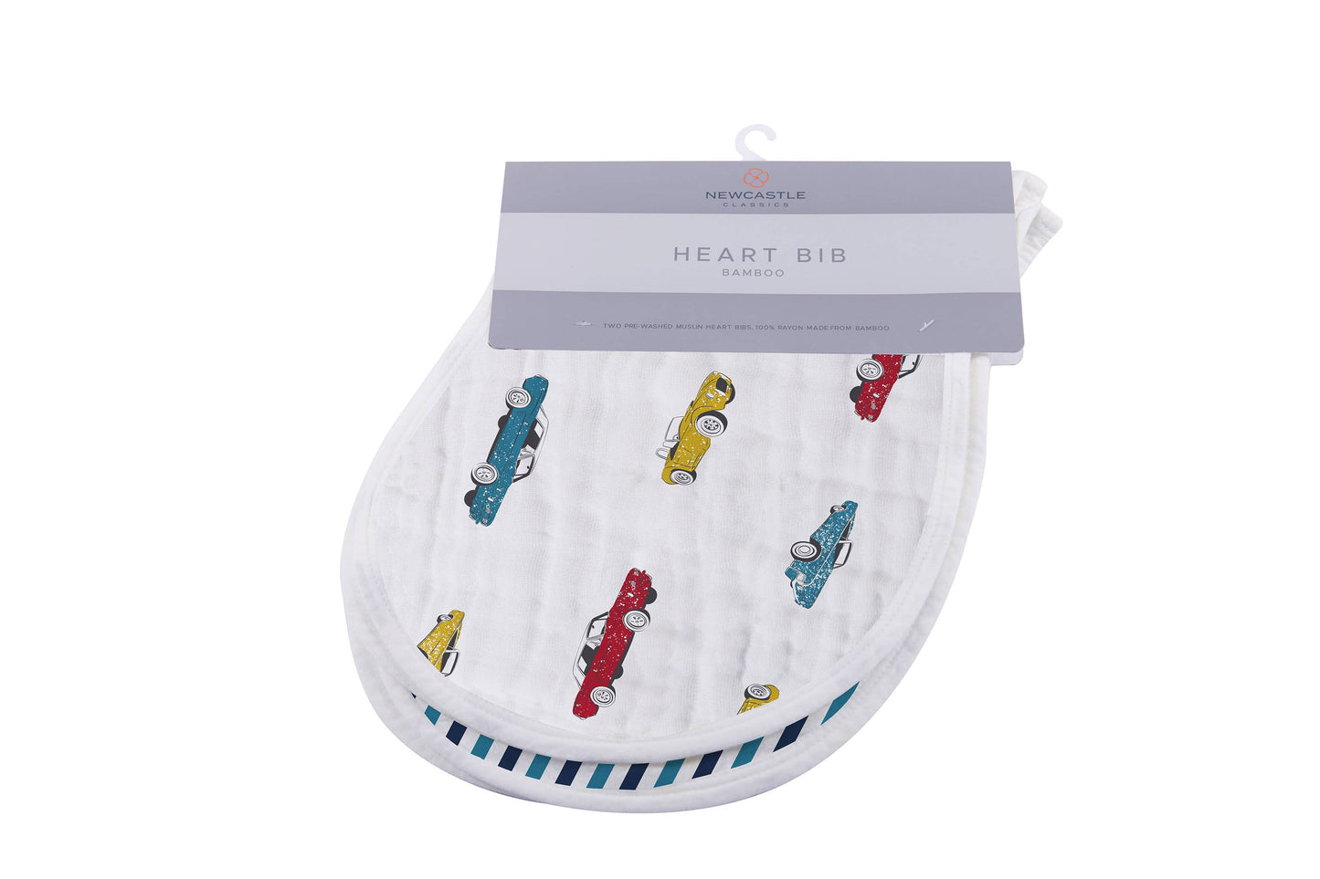 Ultimate Road Trip Heart Bibs 2pk