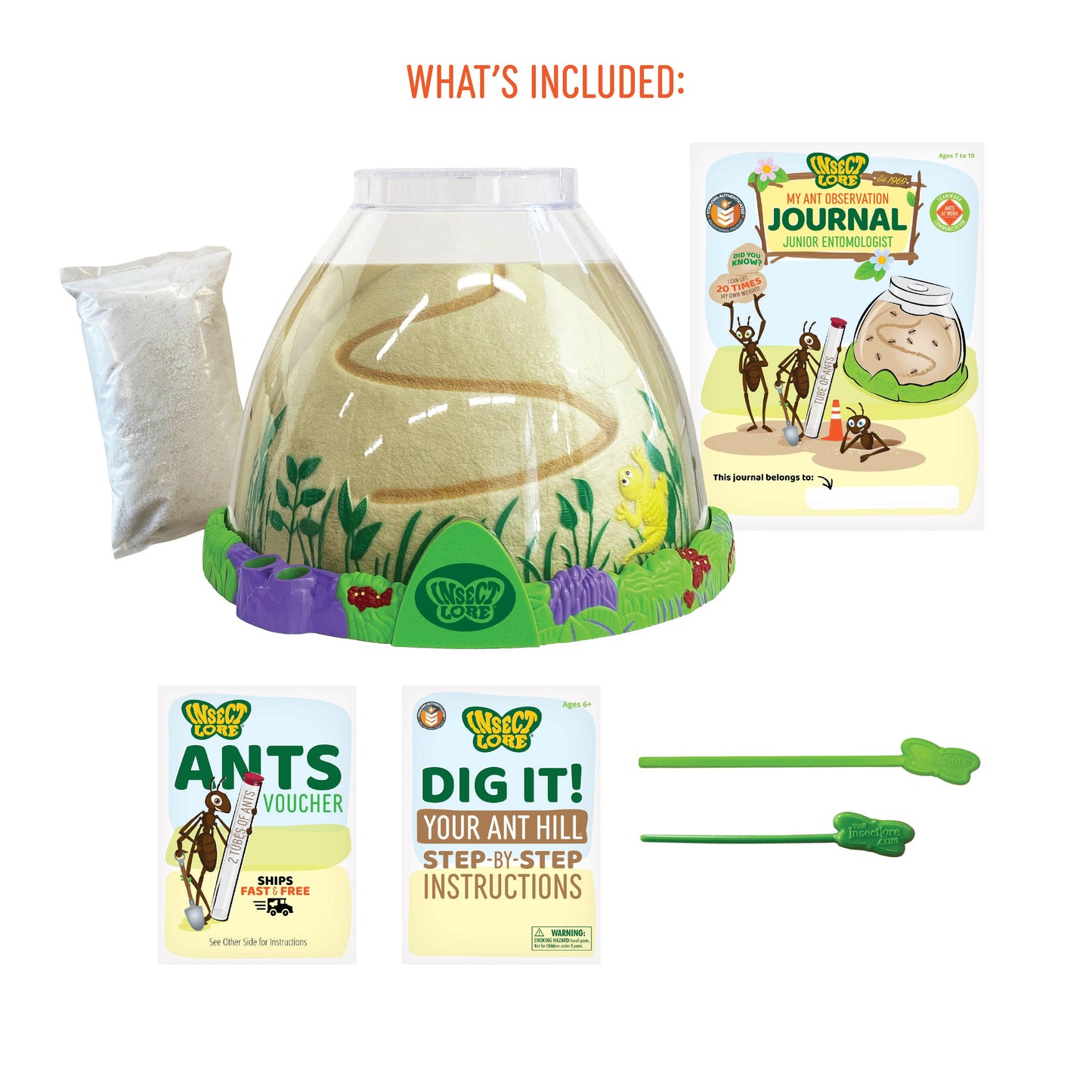 ANT HILL TUNNELING KIT WITH PREPAID VOUCHER