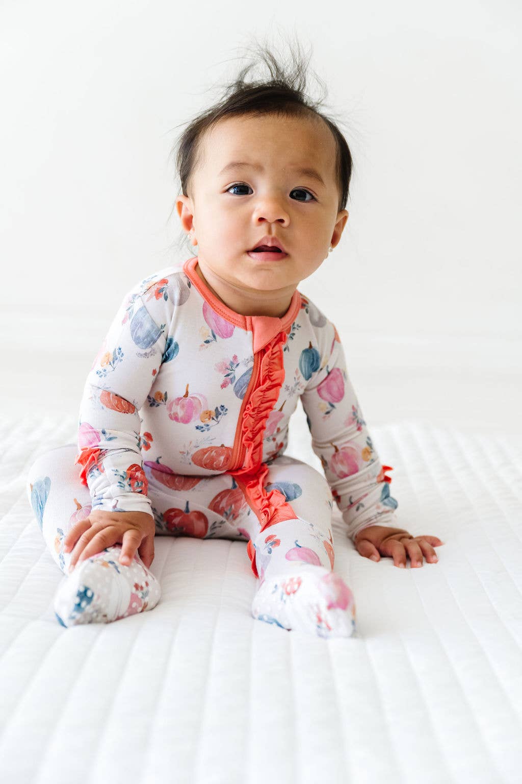 Pumpkin Patch Ruffle Footsie