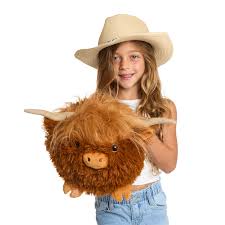 Snuggle Puff Super Soft | Large Highland Cow