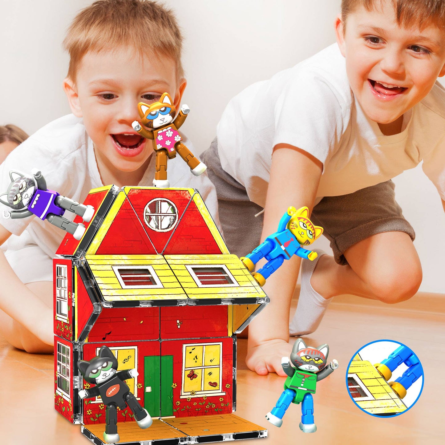 Pete The Cat Magnetic Characters - 6 Pieces