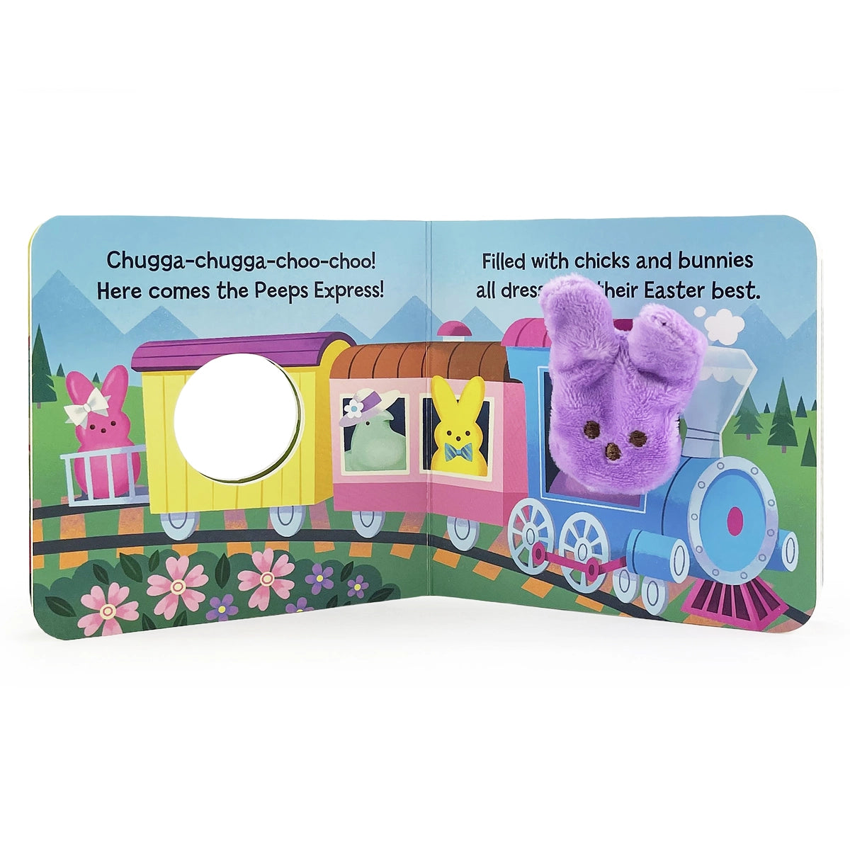 Go, Peeps, Go! Finger Puppet Board Book