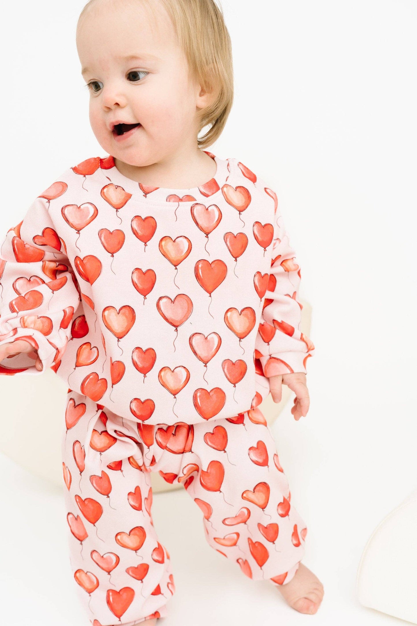 Red Heart Balloons Sweatsuit