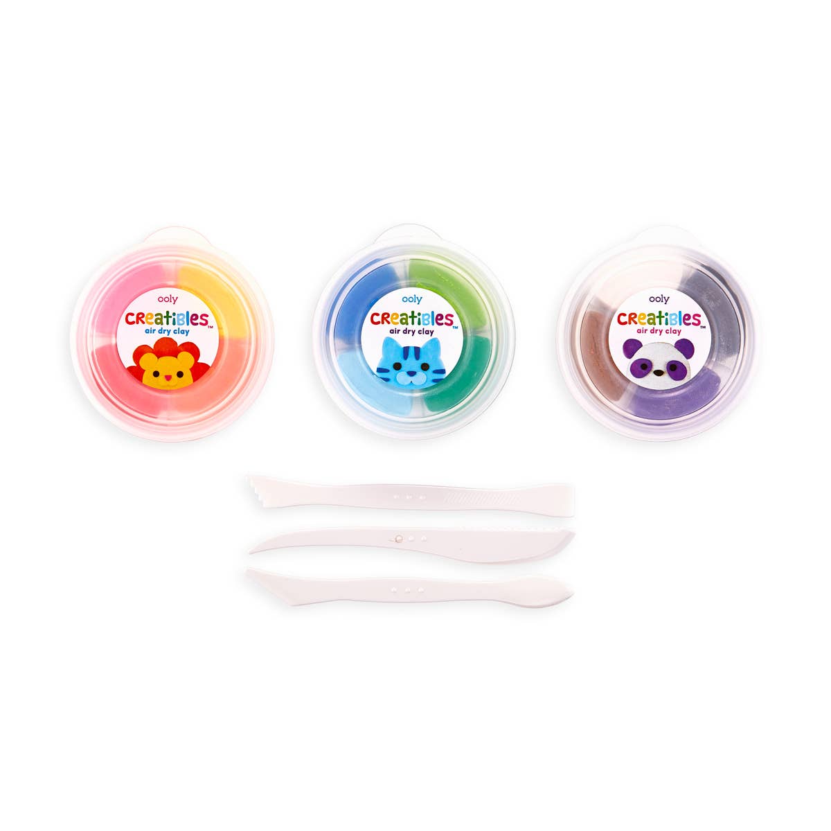 Creatibles DIY Air Dry Clay Kit | Set of 12