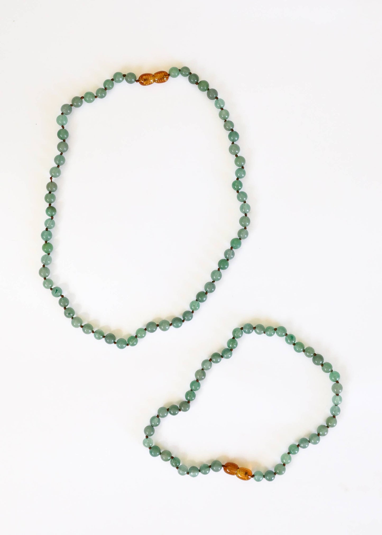 Pure Gemstone + Aventurine || Beaded Necklace