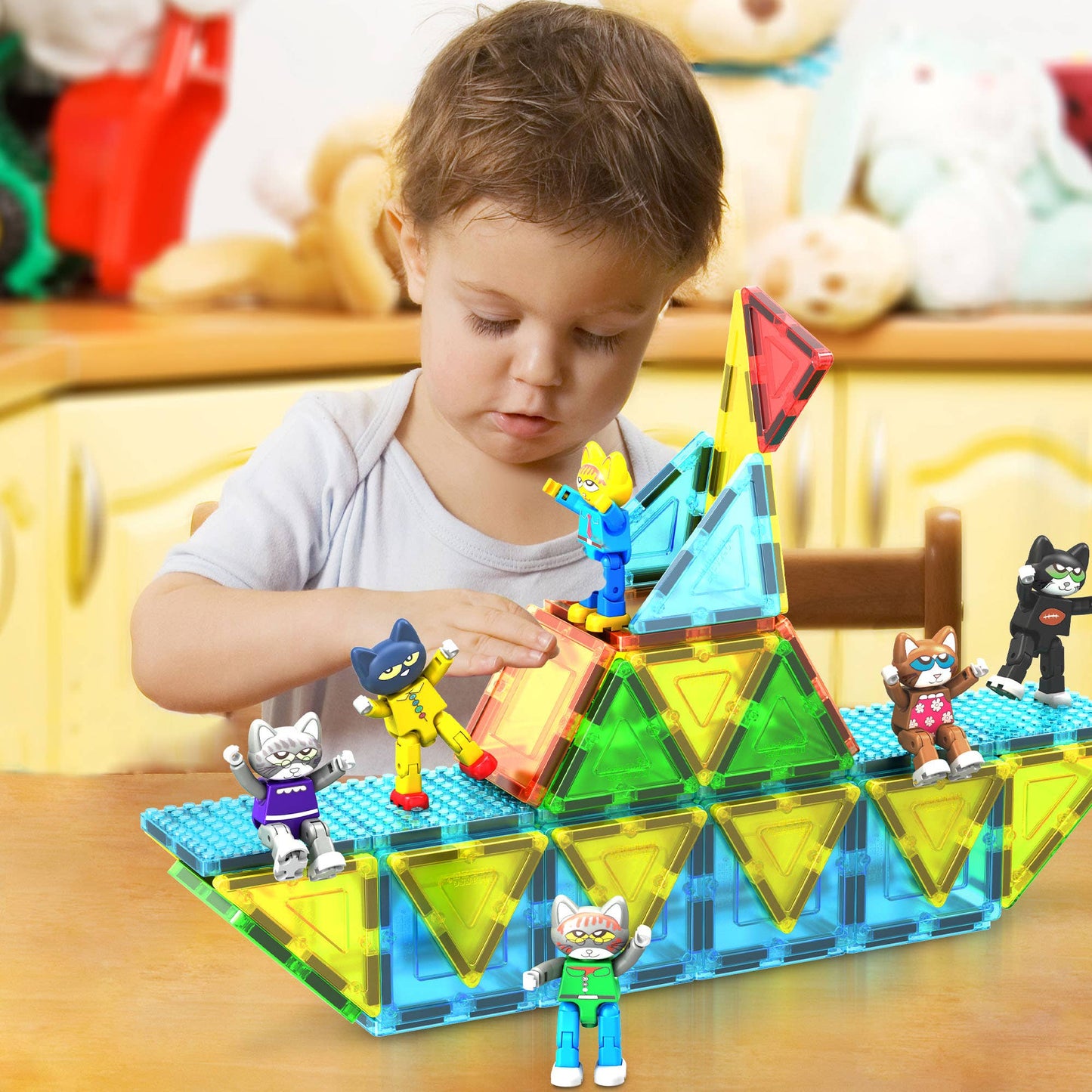Pete The Cat Magnetic Characters - 6 Pieces