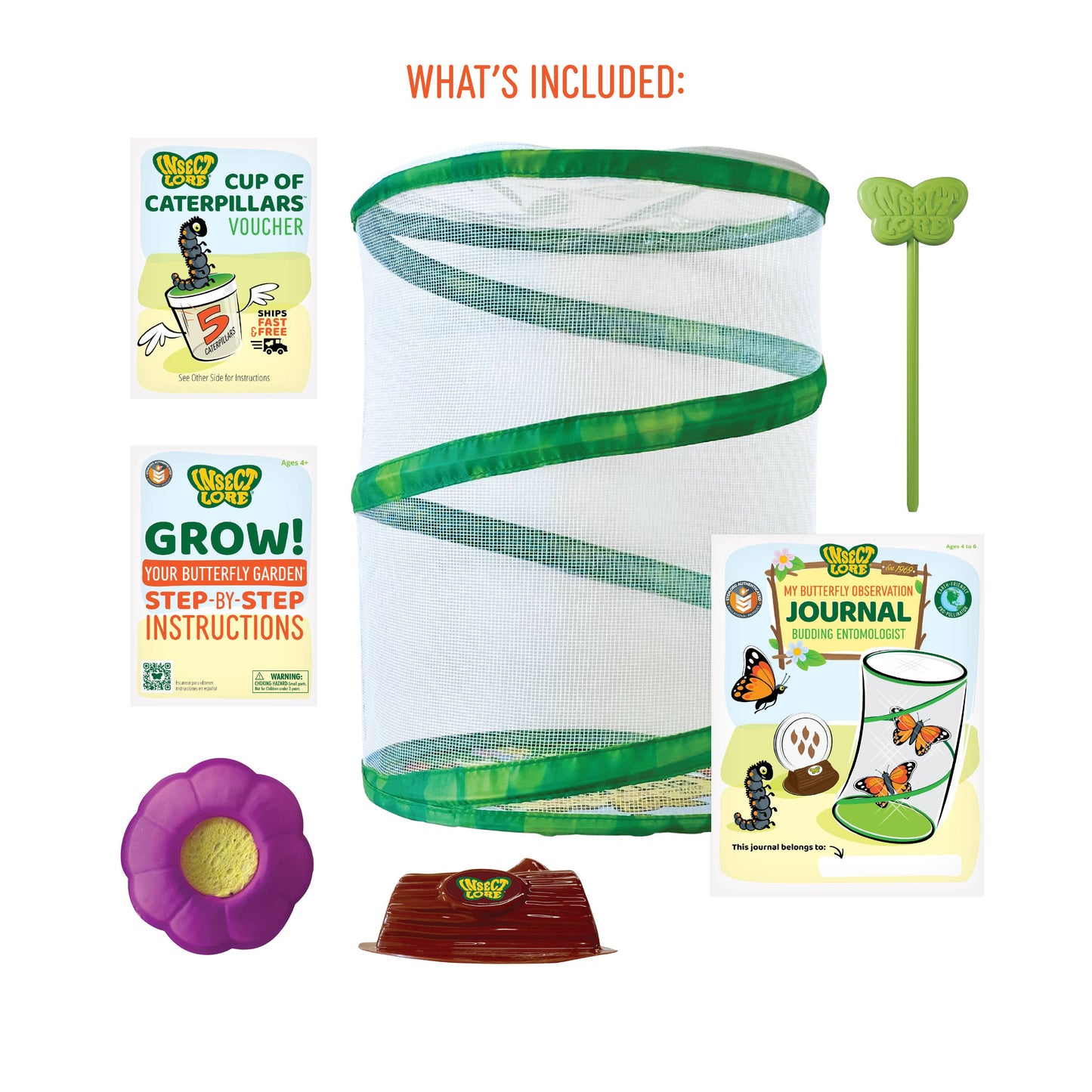 BUTTERFLY GARDEN GROWING KIT WITH PREPAID VOUCHER