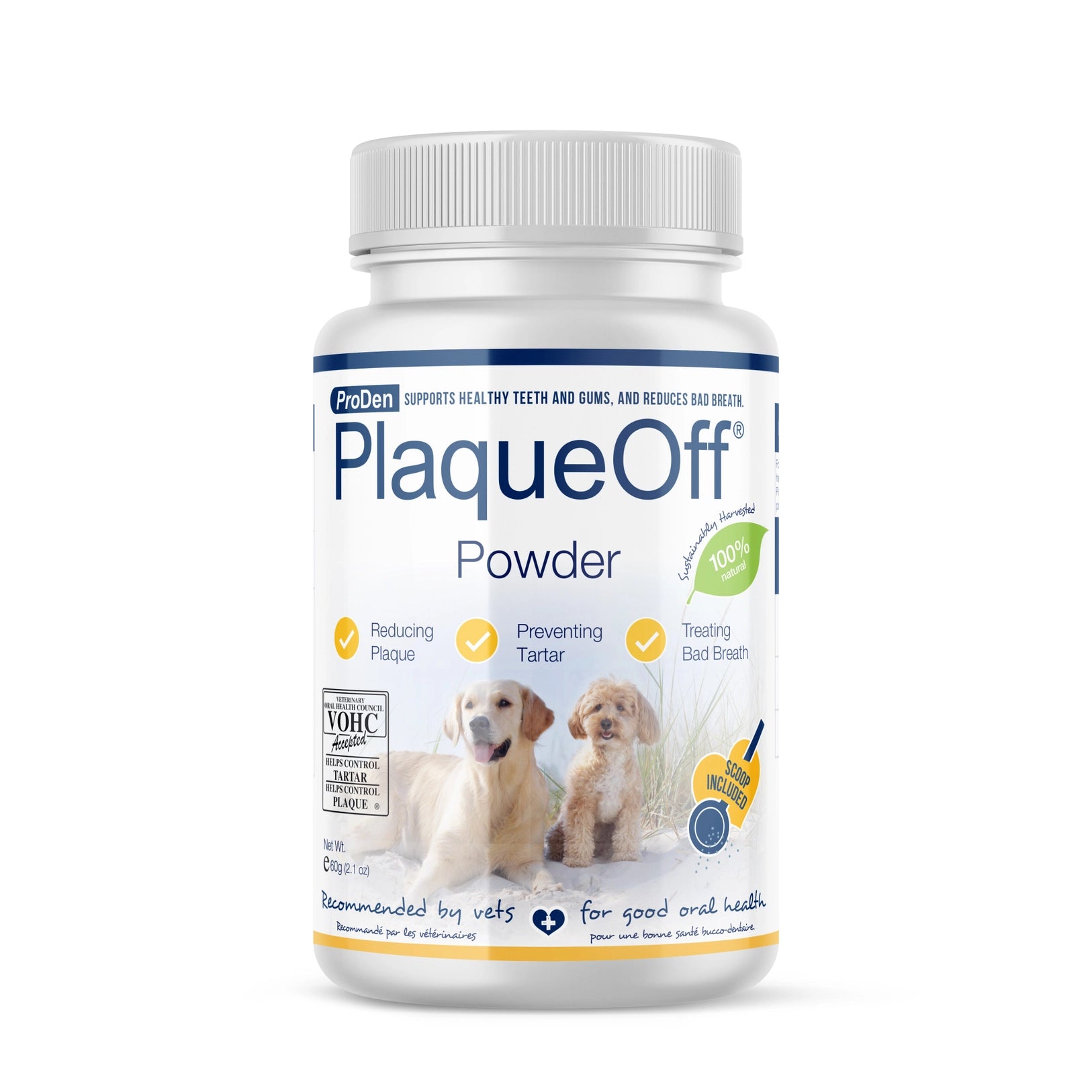 Plaqueoff Powder 60 Gram Bottle – Wiggles & Giggles Stillwater