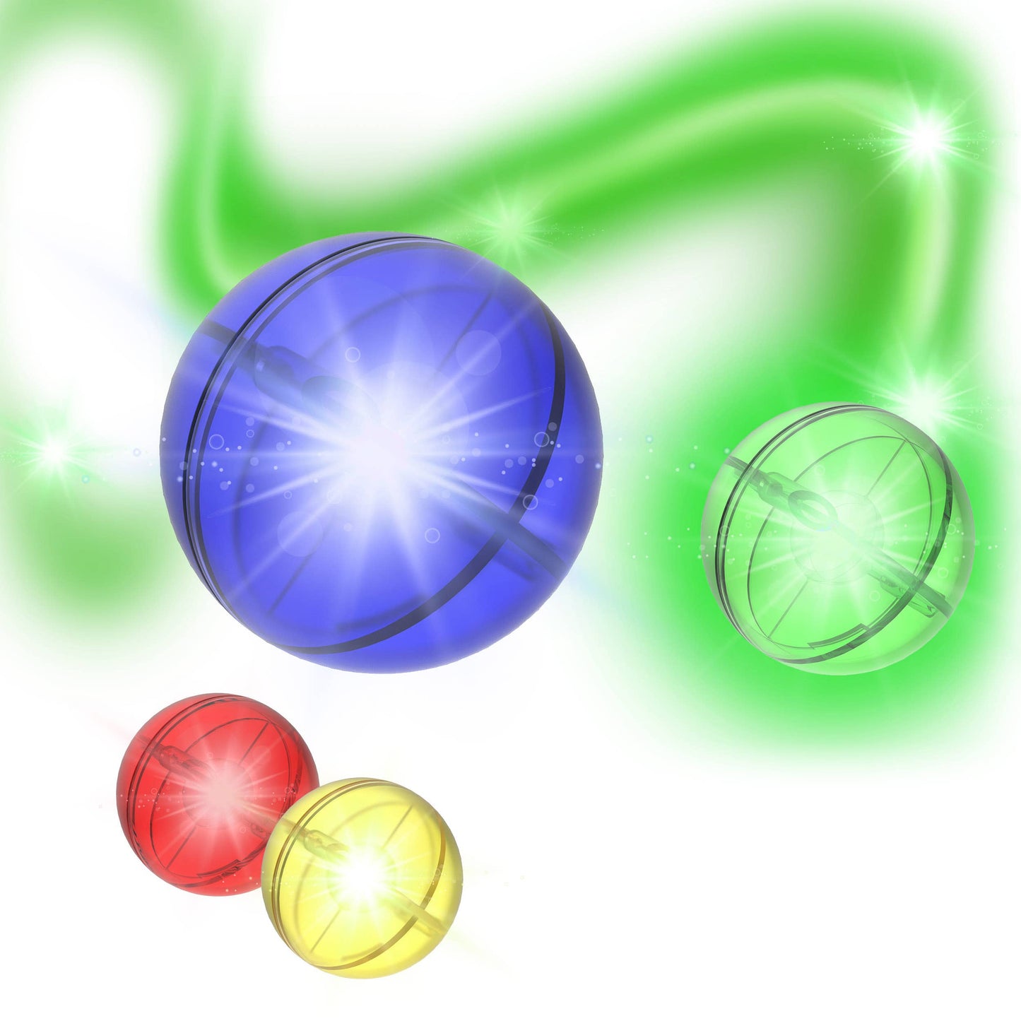 PicassoTiles Light-Up Marbles