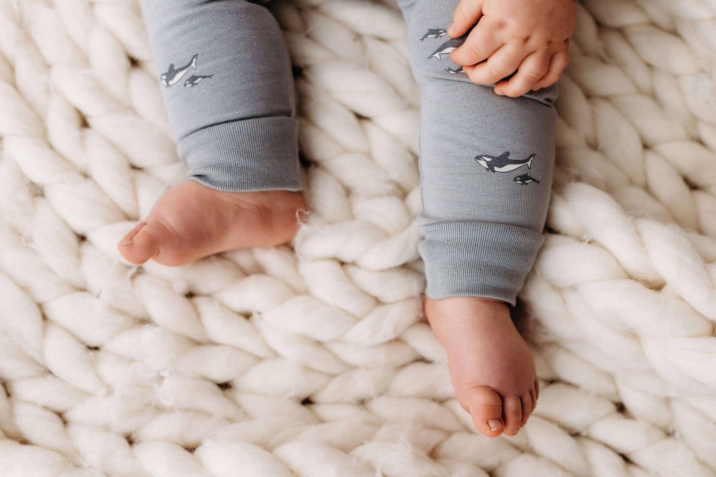 PNW Baby Pant- Orcas