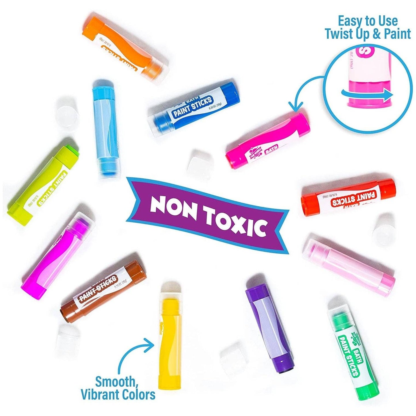 Tub Works® Bath Paint Sticks™