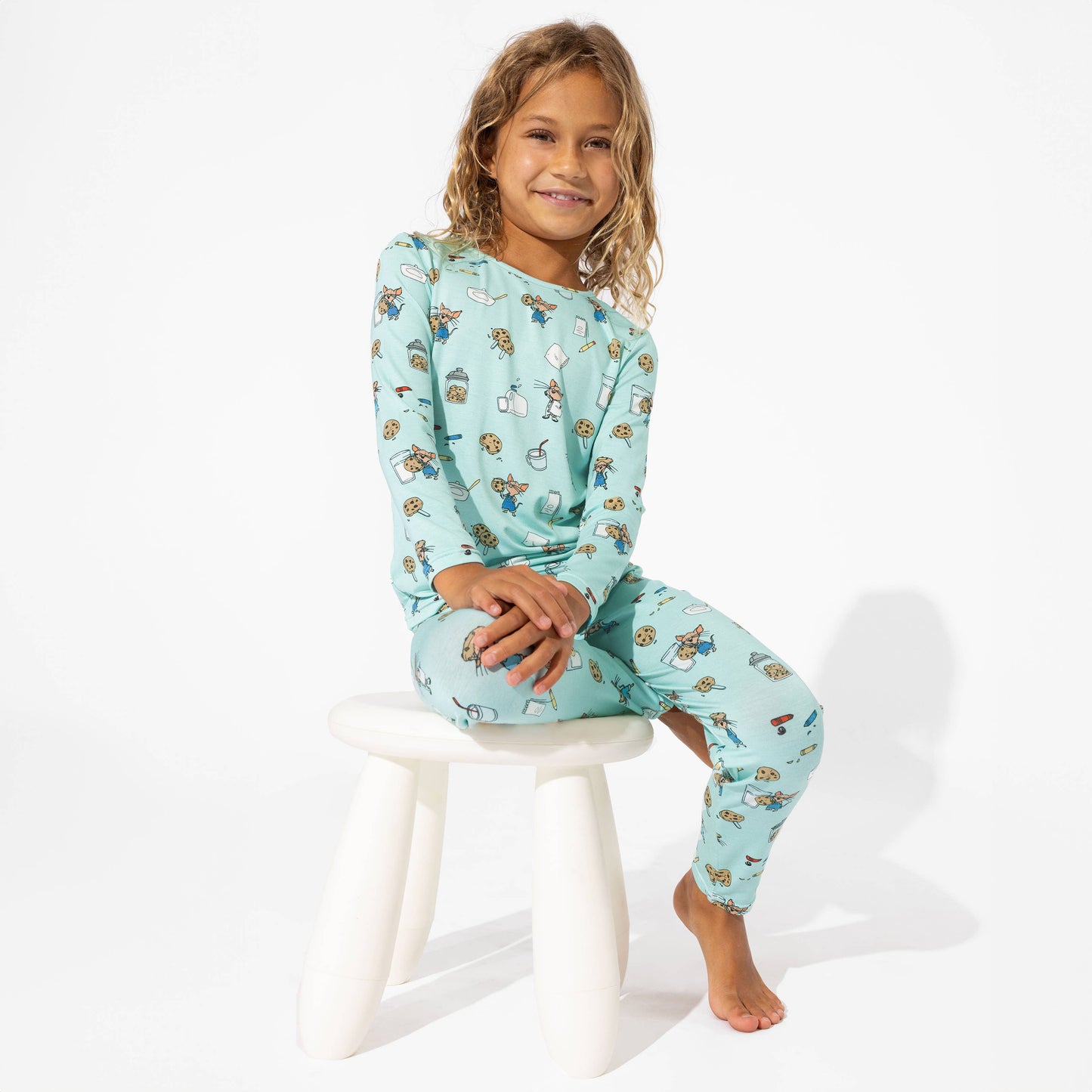 If You Give a Mouse a Cookie Christmas Bamboo Kids Pajamas