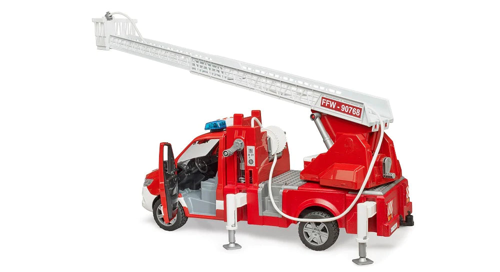 Bruder MB Sprinter Fire Engine w/ Ladder, Water Pump and Light & Sound